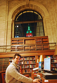 Diego Tha sui libri in biblioteca