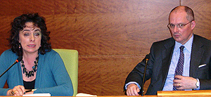 La presentazione di Osservasalute 2011. Roberta Siliquini e Walter Ricciardi