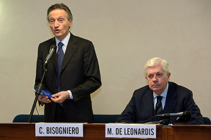 Claudio Bisogniero e Massimo De Leonardis