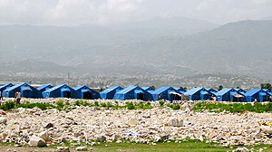 Le tendopoli di Port-au-Prince