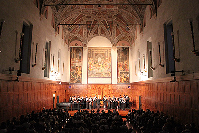 L'esecuzione del King's College London Choir (foto di Velania La Mendola)