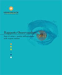 La copertina del Rapporto Osservasalute 2011