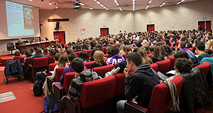 La platea del convegno "Animare l'educazione"