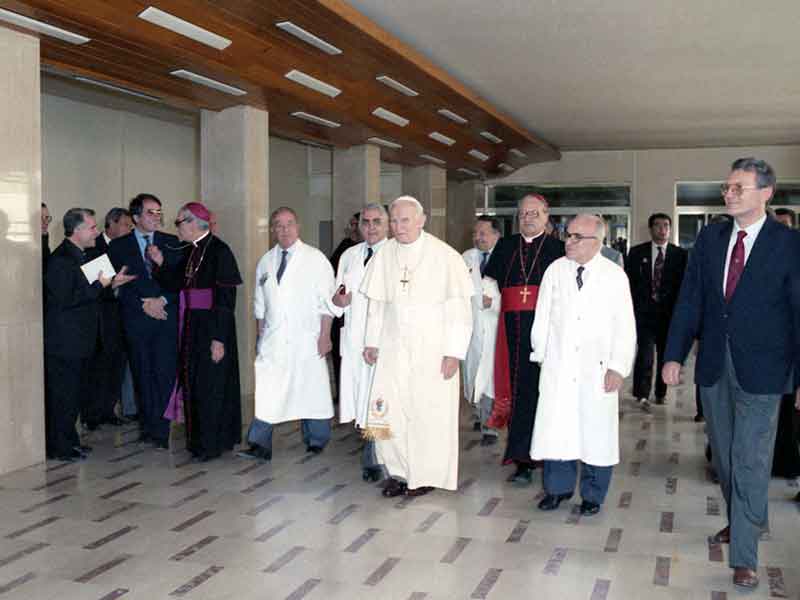 Termine degenza Santo Padre