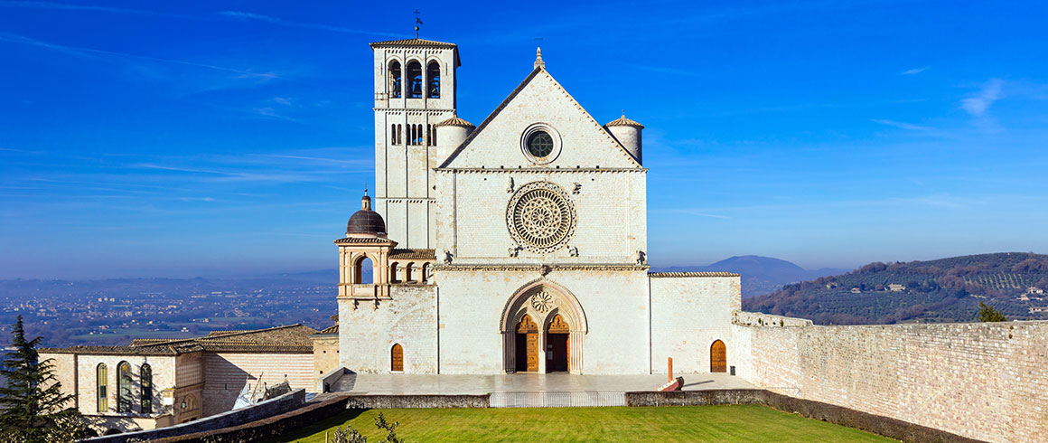 Andrea e Ilaria, con il Papa ad Assisi