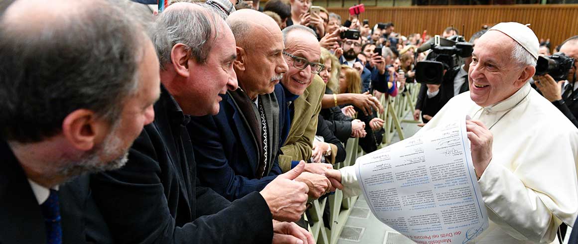 GMC Università Cattolica da Papa Francesco