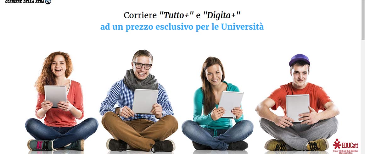 Corriere digital, abbonamenti low cost