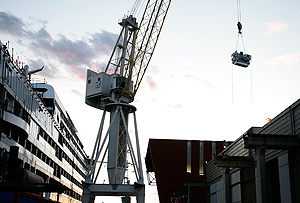 I cantieri Mariotti a Genova