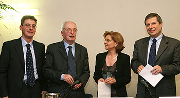 Uberto Motta, Claudio Scarpati, Eraldo Bellini e Maria Teresa Girardi