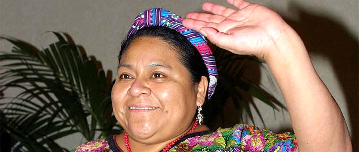 Rigoberta Menchú, lezione di umanità