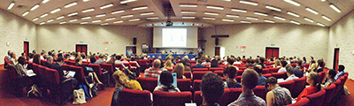 Una panoramica dell'auditorium di Piacenza