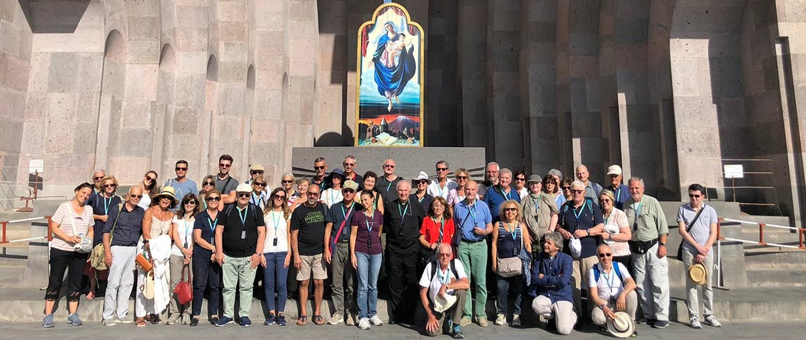 Viaggio del Centro Pastorale, tappa in Armenia