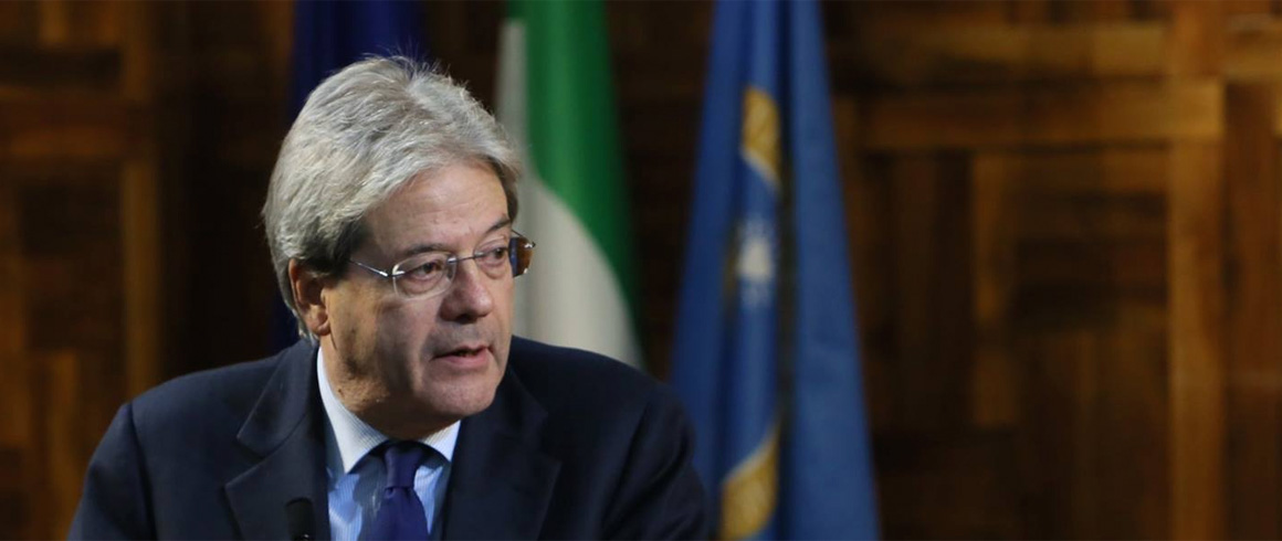 Gentiloni, l’Europa rialzi la testa