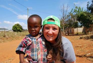 Rachele Orlandi in Tanzania