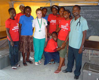 Chiara Nava ad Haiti