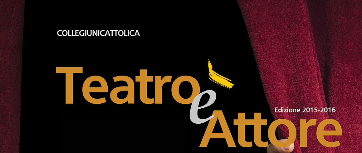 Teatro è attore, aperte le iscrizioni