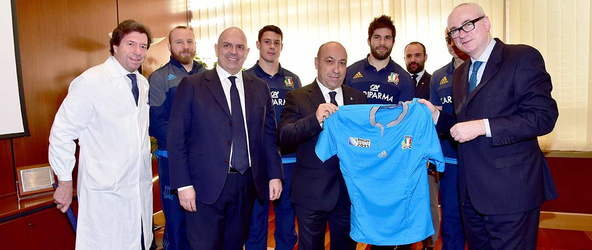 Rugby, il Gemelli a fianco della nazionale