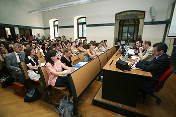 La tavola rotonda dell'Open day master, il 1&deg; luglio 2010