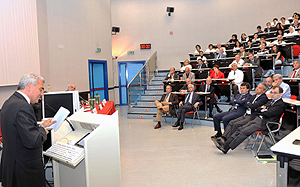 L'intervento del ministro della Salute Balduzzi in aula Brasca a Roma