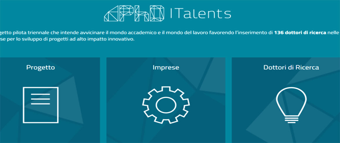 Phd, al lavoro col talent