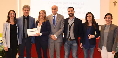 I ricercatori premiati nella Giornata della Ricerca 2014