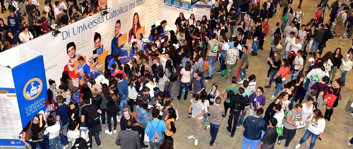 Al salone dello studente di Roma